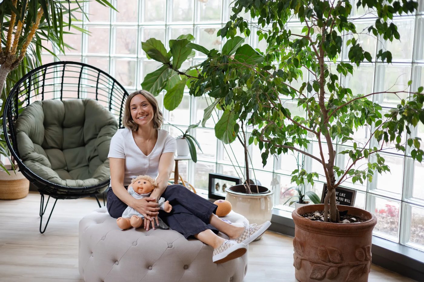 A calm, welcoming care space